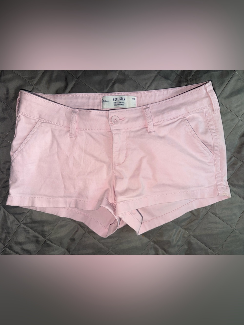 Hollister Light Pink Low-rise Women's Shorts size 6